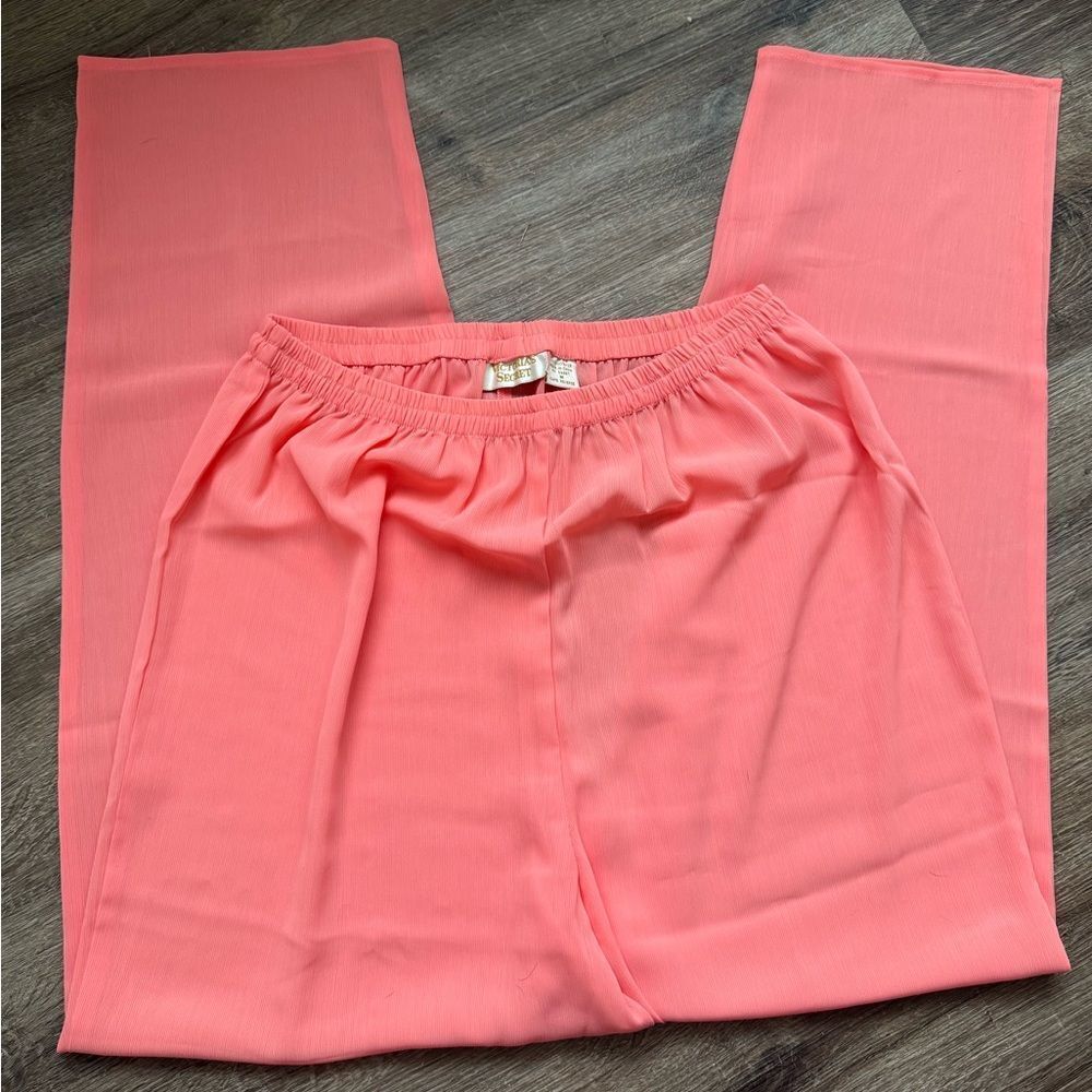 Victoria’s Secret Sheer Coral Pants